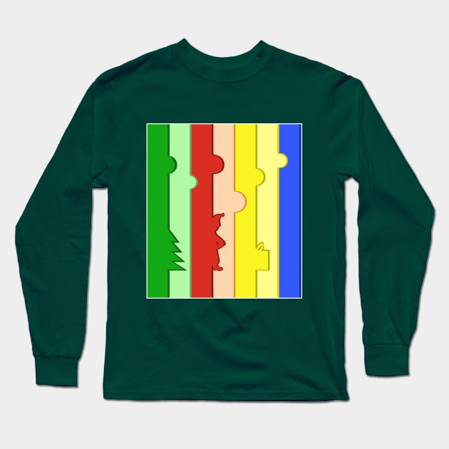 Christmas time Long Sleeve T-Shirt by TanyaHoma